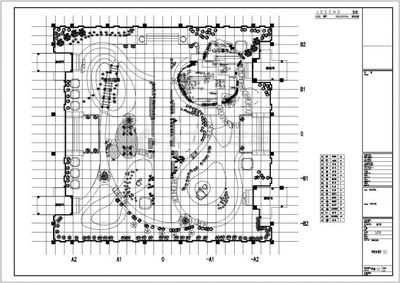 某公司自主设计全套园林景观施工说明图纸